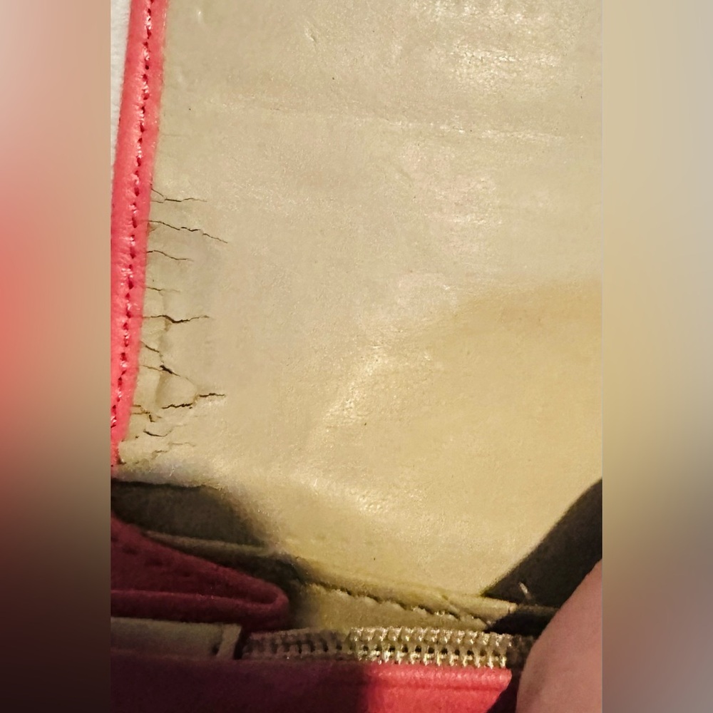 Coach Kristen  Pink Leather Wallet - Picture 8 of 13